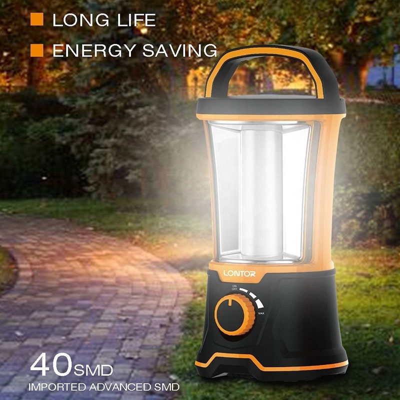 LONTOR Rechargeable Camping  Lantern Outdoors Floor Lamps Standing  lamps and lanterns