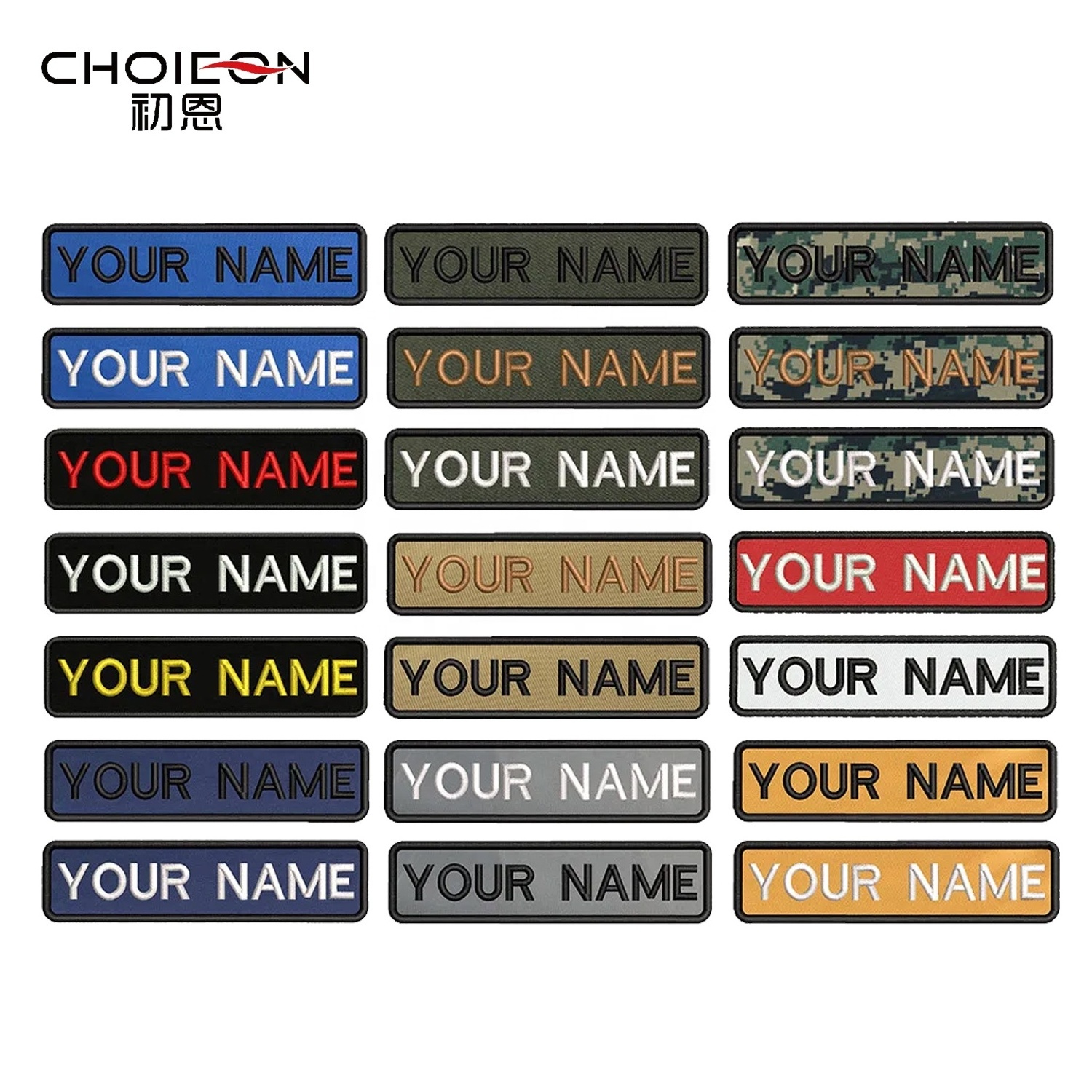 Custom Name Patch Tactic Logo Hook And Loop/Velcros Embroidered Tactical Badge Wholesale Morales Patches