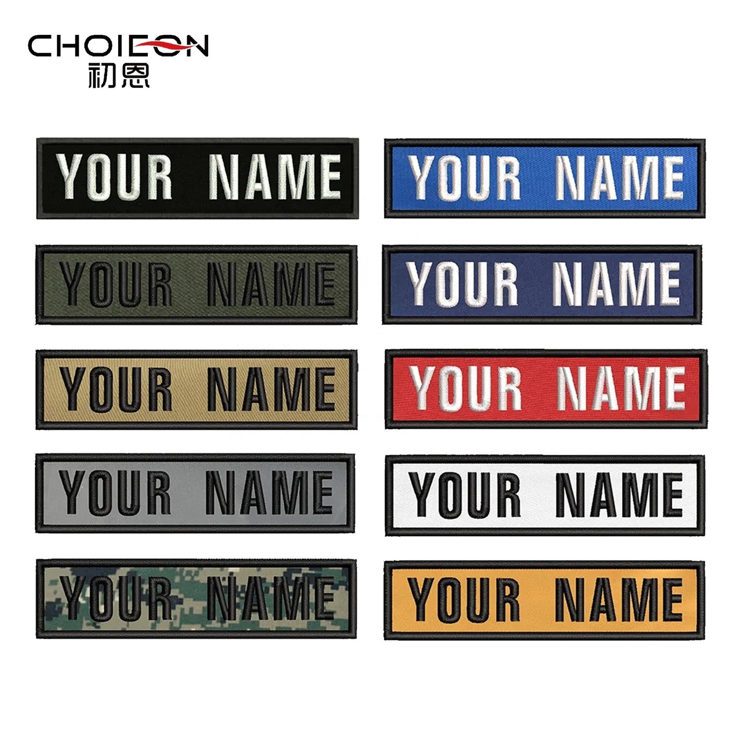 Custom Name Patch Tactic Logo Hook And Loop/Velcros Embroidered Tactical Badge Wholesale Morales Patches