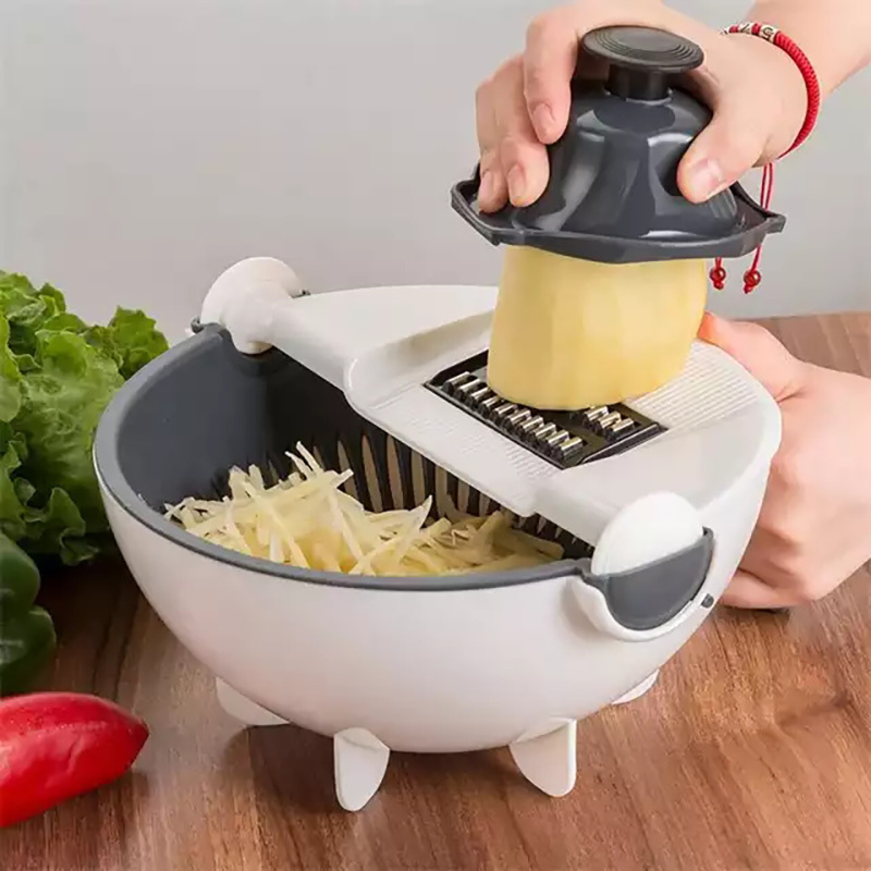 9 In 1 Multifunctional Vegetable Cutter Slicer Fruit Cutter Veggie Shredder Grater onion Chopper Kitchen accessories