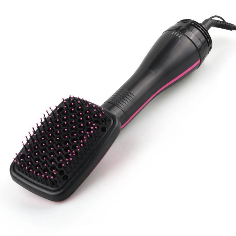 Professional Salon One-step Hair Dryer and Hot Air Brush Electric Fast Heating Custom Logo Blow Dryer Brush Straightening Comb