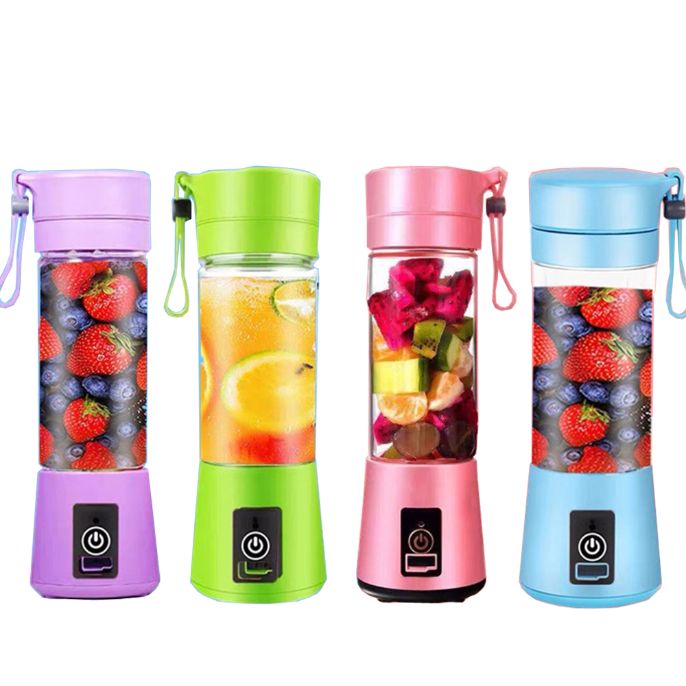 Mixing Portable Usb Juicer Blender 2022 The Most Popular 380ml 20 Usb Rechargeable Cordless Portable Blenders Mobile Push Button