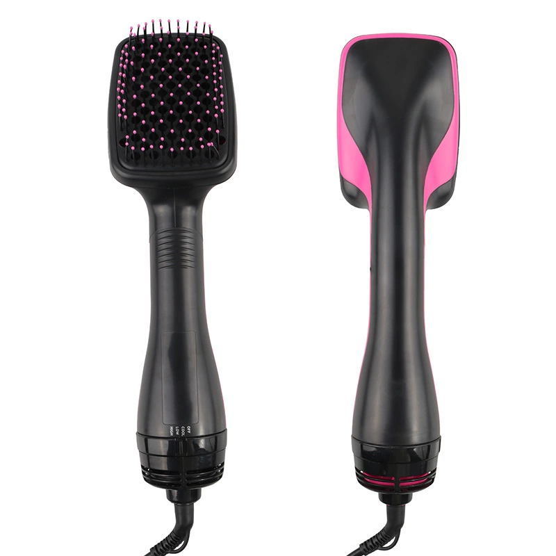 Professional Salon One-step Hair Dryer and Hot Air Brush Electric Fast Heating Custom Logo Blow Dryer Brush Straightening Comb