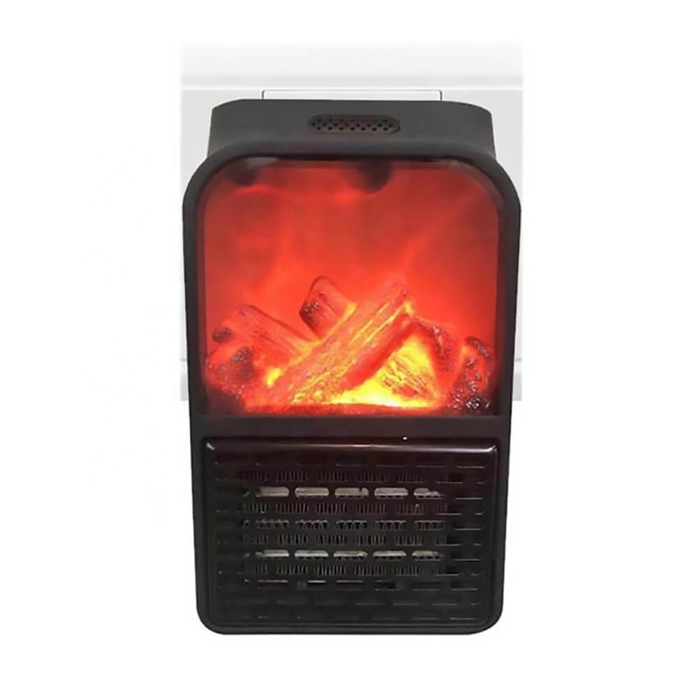 China Supply Mini Electric Fireplace Heater 3D Flame Home Desktop Mini Heater