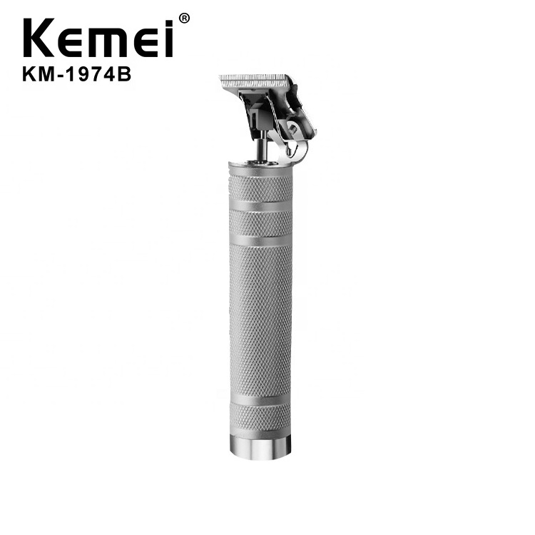 Skeleton Heavy Hitter Cordless Trimmer Kemei KM-1974B Men Hair Clipper 2023 New Arriver Hair Cutting Machine