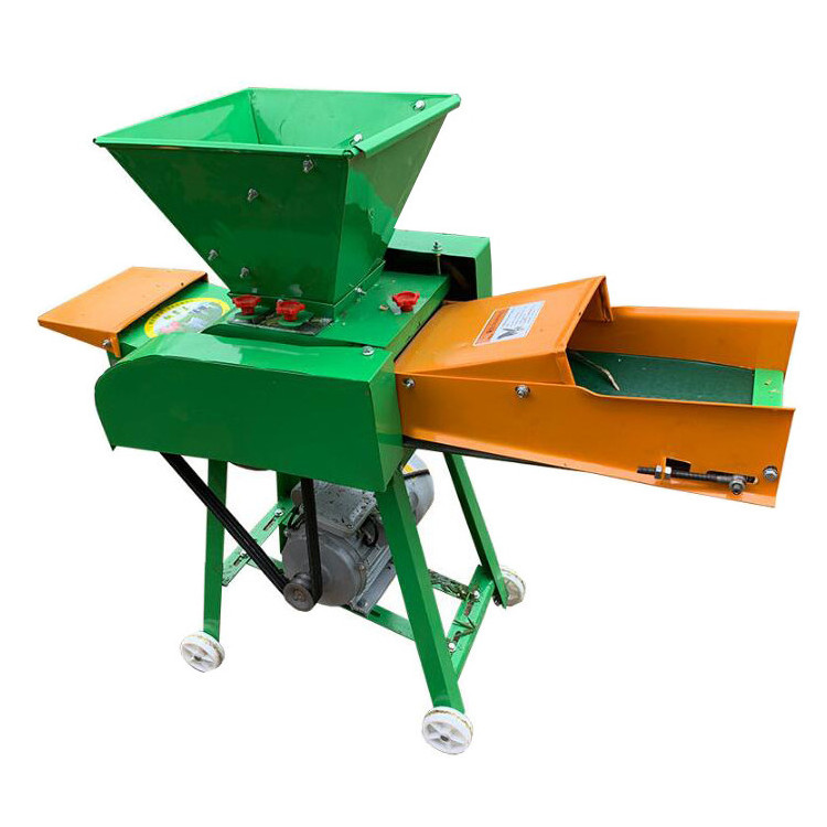 Combined Grass Chopper Chaff Cutter And Corn Crusher Machine For Cow Sheep Farm