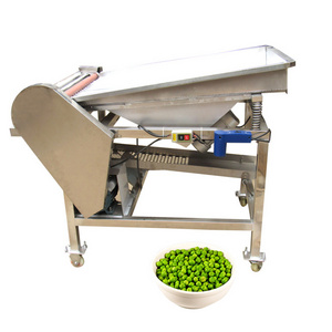 stainless steel green pea shelling machine/sheller/soyabeans sheller agricultural