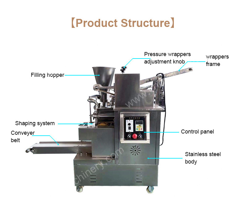 110V 220V 240V Automatic Dumpling Gyoza Machine/Russia Ravioli/Pierogi/Pelmeni/Empanada Making Machine