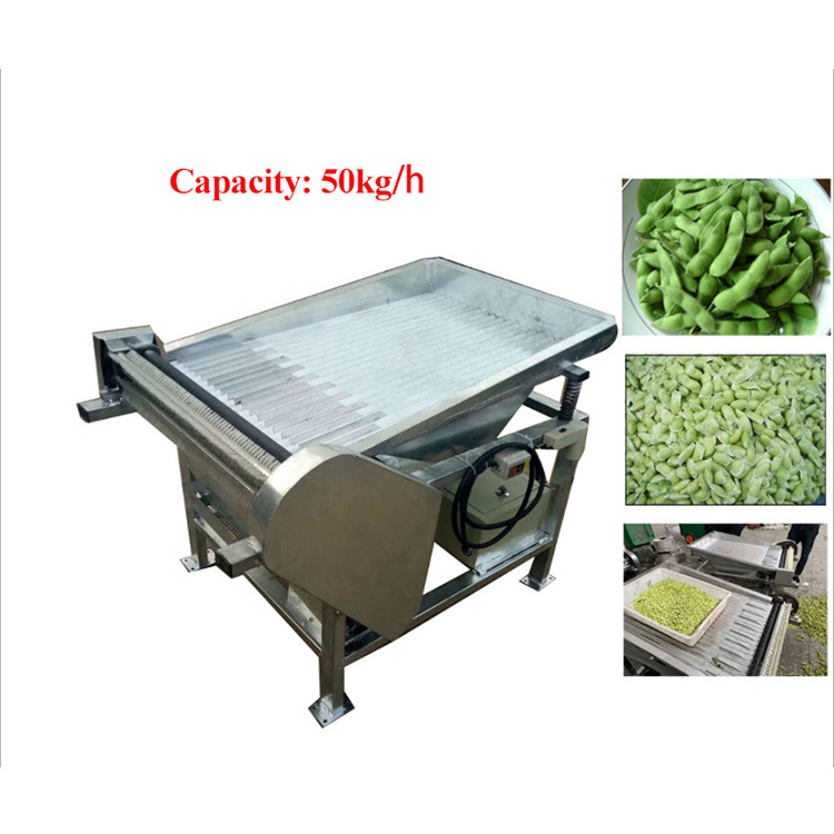 stainless steel green pea shelling machine/sheller/soyabeans sheller agricultural