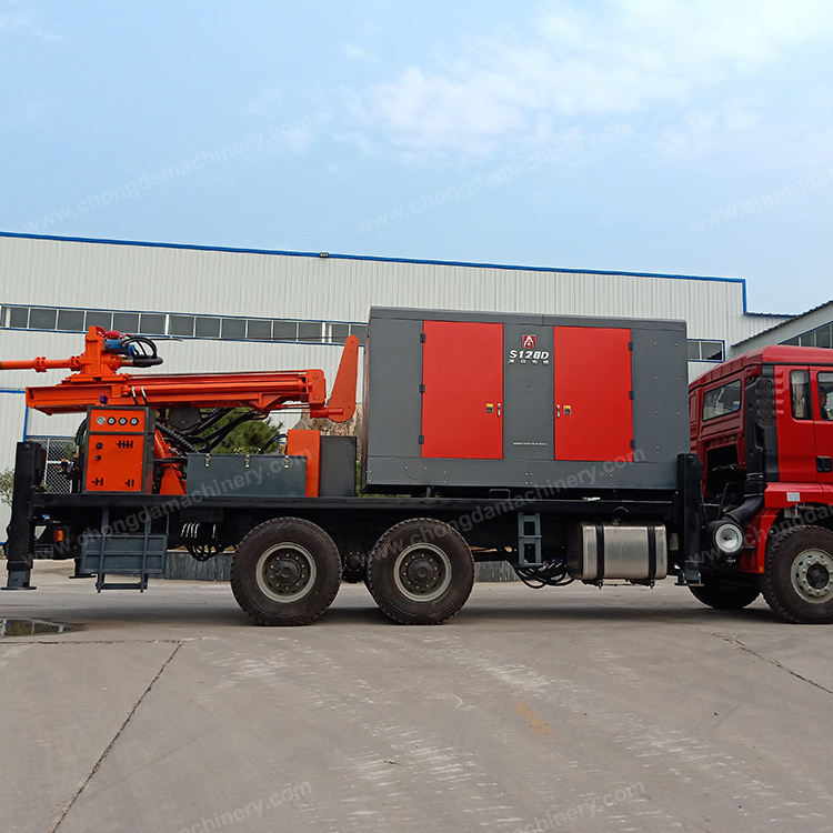 Truck Mounted Crawler Small Geotechnical Borehole Rc Drilling Rig Price