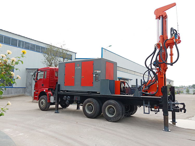 Truck Mounted Crawler Small Geotechnical Borehole Rc Drilling Rig Price