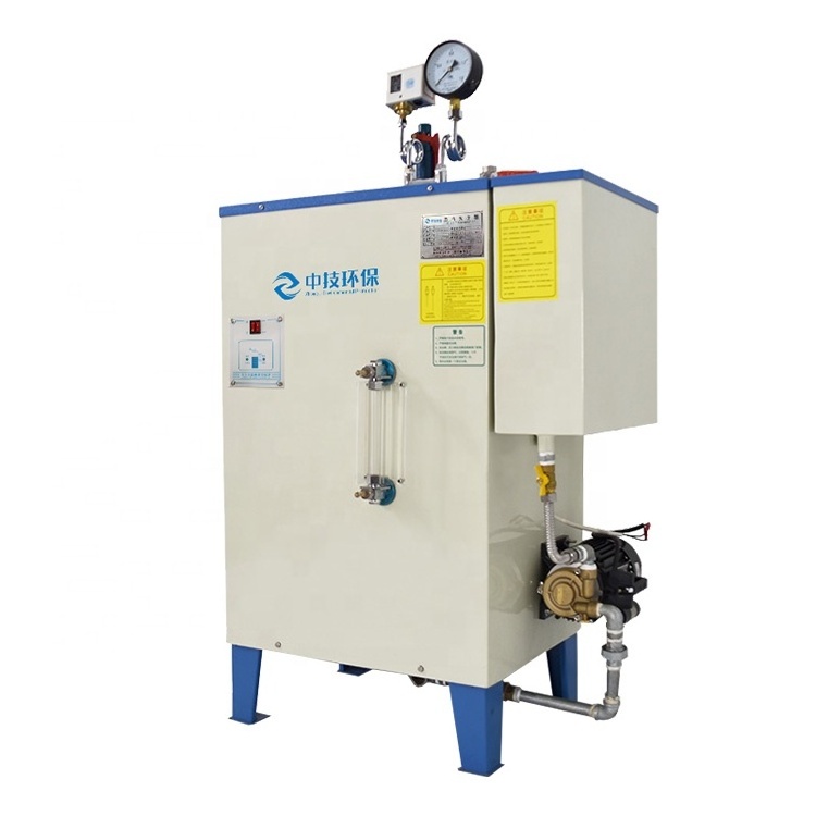 Electrical Boiler Industrial Dry Cleaning Machine 12kw Electric Heating Steam Generator