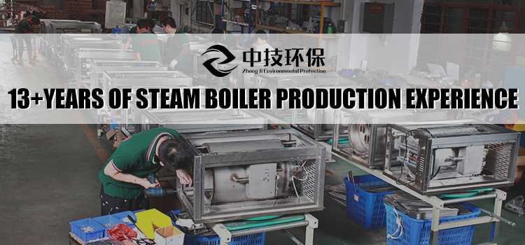 Electrical Boiler Industrial Dry Cleaning Machine 12kw Electric Heating Steam Generator