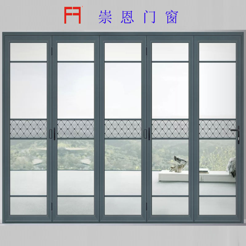 Aluminum Frame Kitchen Sliding Door System Interior Room Divider Apartment Corner Soft Closing 8mm Frosted Glass