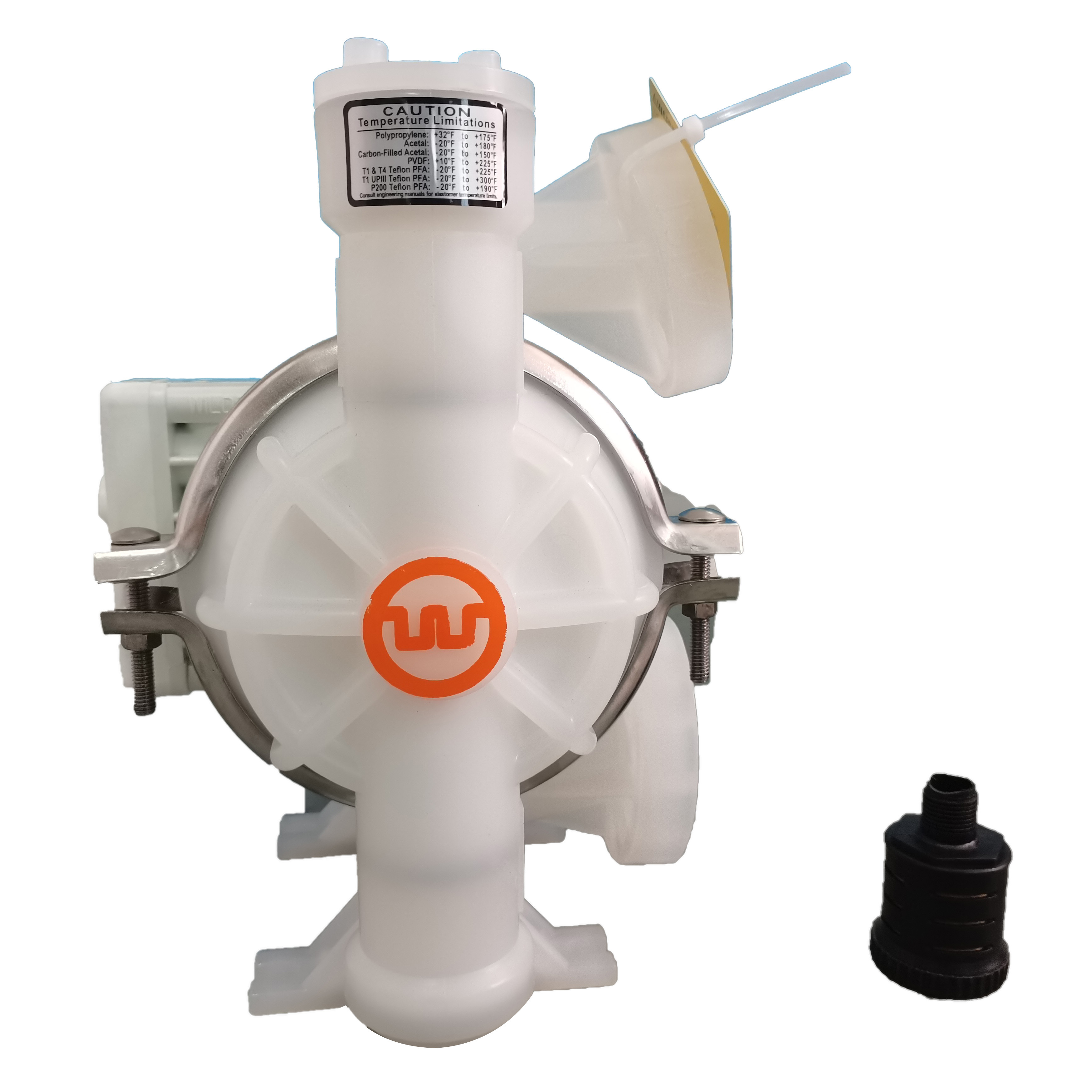 PTFE Diaphragm Pump P2 Wilden Pneumatic Diaphragm Pump 1Inch AODD Pump with PP or PVDF shell