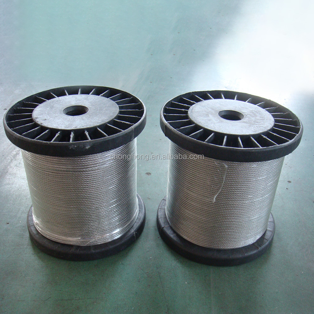 7x7 316 Stainless Steel Wire Rope ,Steel Wire Cable , AISI 201/304/316