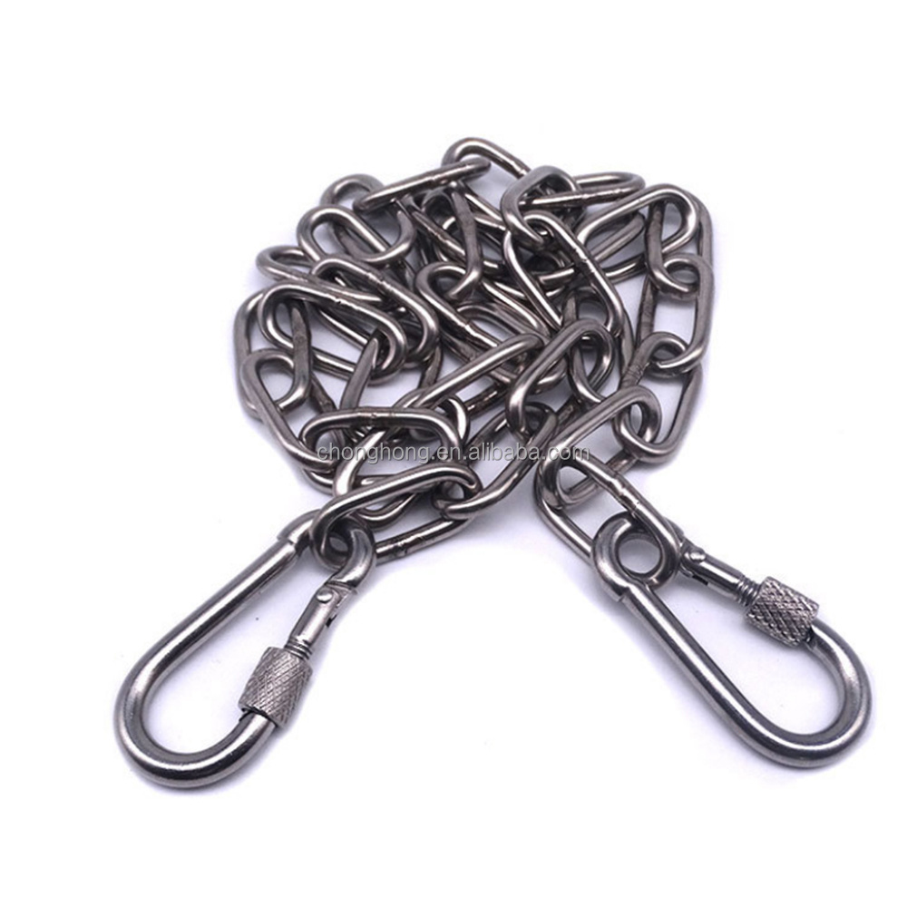 304 316 Stainless Steel Long Link Chain for Swing Hammock Hanging