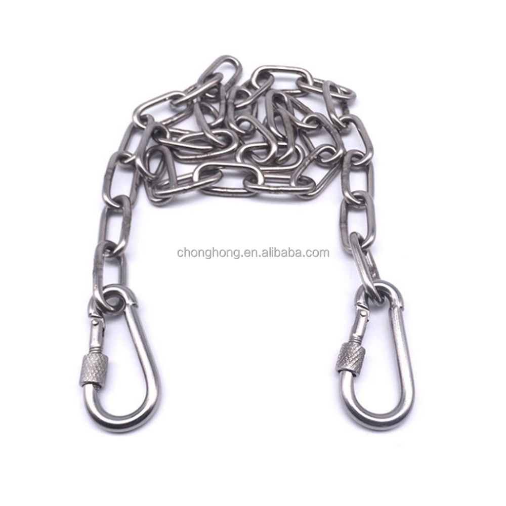 304 316 Stainless Steel Long Link Chain for Swing Hammock Hanging