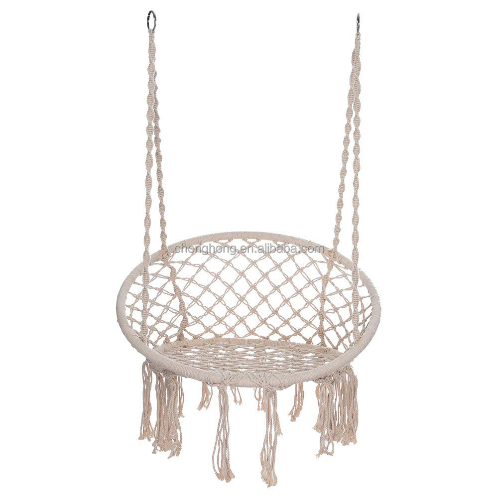 Hammock Patio Swing Chair Yard Garden Macrame Swing Hanging Chair Pet Hammock