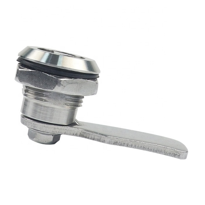 Zinc Alloy Quarter Turn Triangle Lock Cylinder Cabinet Cam Lock