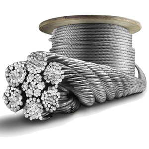 Wholesale Price Steel Cable Ropes 8mm Inox Cable 7x19 Stainless Steel Wire Rope aisi316 aisi304 China Supplier