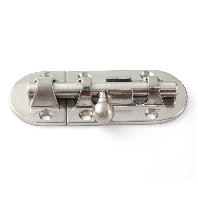 Stainless Steel Barrel Bolt Furniture Hardware Folding Door Hinges Gate Lock Bolt Latche