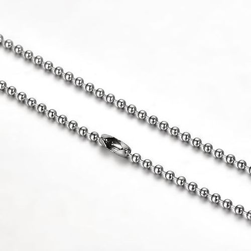 316L Stainless Steel 24 Inch Ball Chain Bead Ball Chain