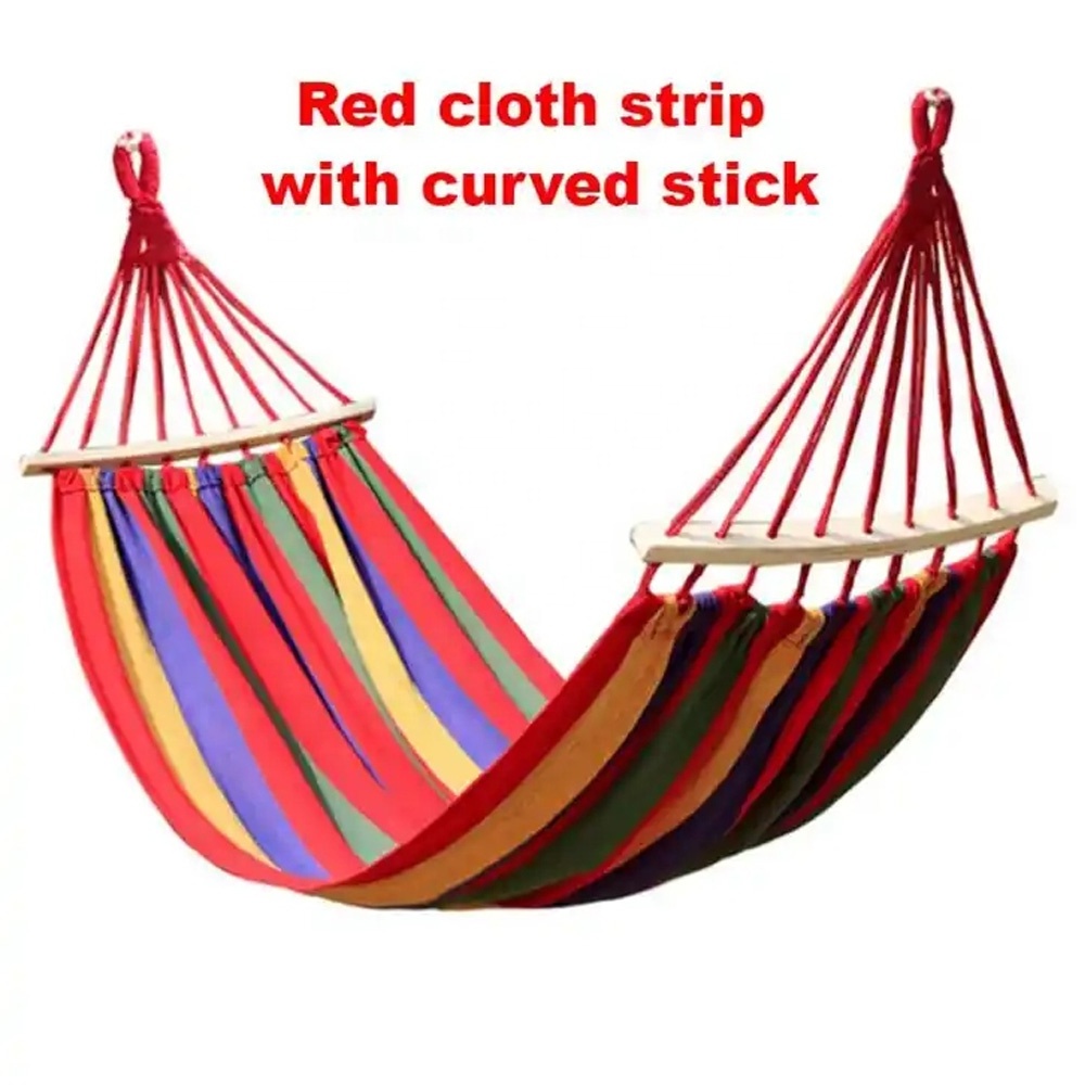 Outdoor Camping Hammock 190*150 Anti-rollover single and double outdoor swing