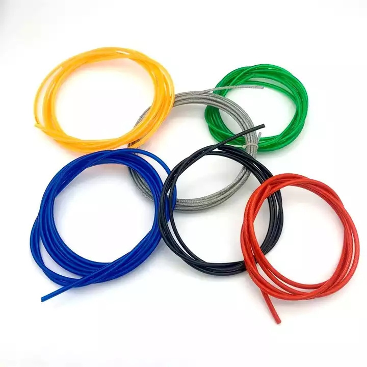 PVC/NYLON/PU 1~16mm Plastic Coated Steel Wire Rope