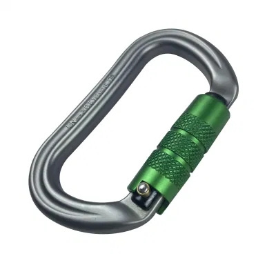 Customizable Logo High Load Bearing Safety Climbing Carabiner Hook Auto Lock 7075 Aluminum Alloy Carabiner