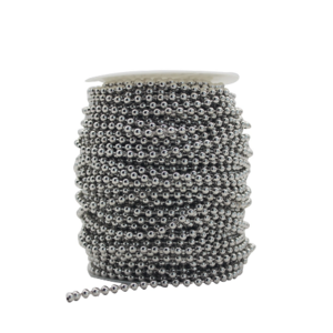 3.2mm Stainless Steel Roller Blinds Chain Weight Metal Ball Chain