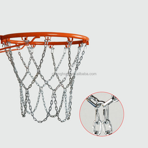 Alloy Steel Basketball Steel Net Chain Galvanized Basketball Steel Net Powder Coated Basketball Net