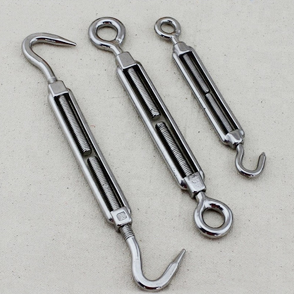 Open Body Turnbuckle Stainless Steel Made in AISI304/AISI316,Customization Standard or Nonstandard Wire Rope Turnbuckle