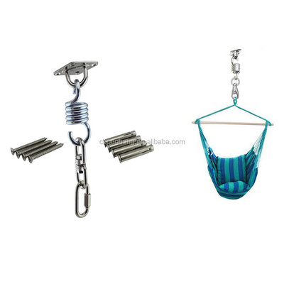 Stainless Steel Hammock Chair Hanging Kit,Ceiling Mount Set for Punching Bag Hammock Swing Chair Indoor Outdoor Relaxation