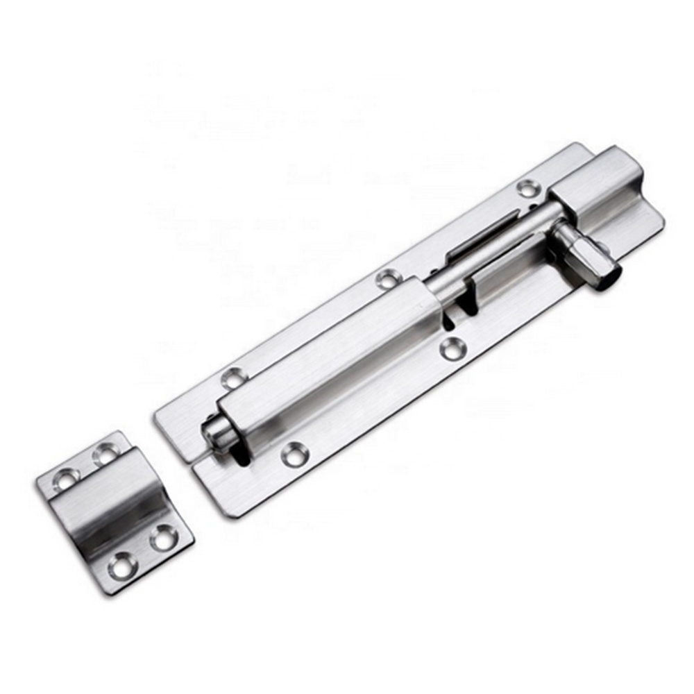 Door Hardware Stainless Steel 201 Tower Bolt Slide Security Door Lock