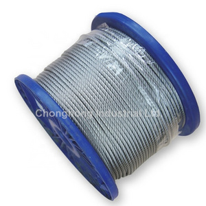 Wholesale Price Steel Cable Rope 6x19+FC Ropes Wire 6mm 8mm 10mm Galvanized Steel Wire Rope China Supplier