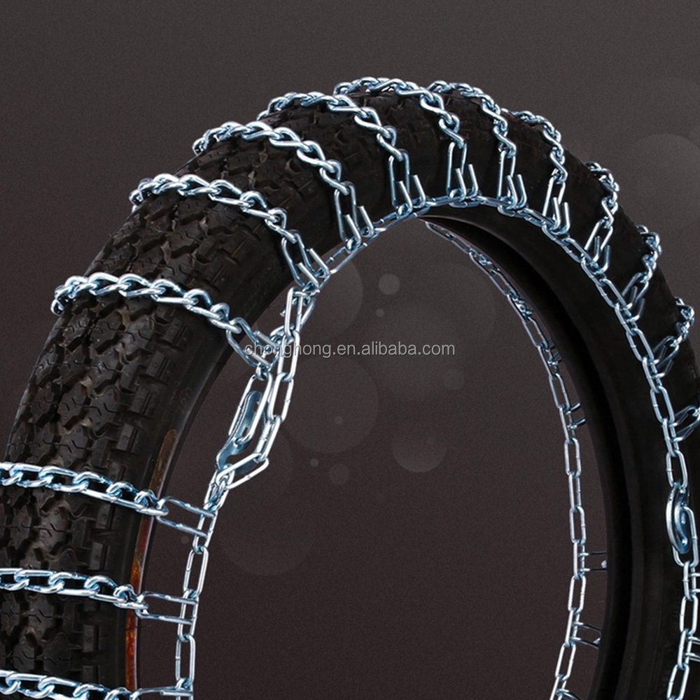 Motorcycle Tire Chains Twist Tire Snow Chain Alloy Steel Anti-skid Chains