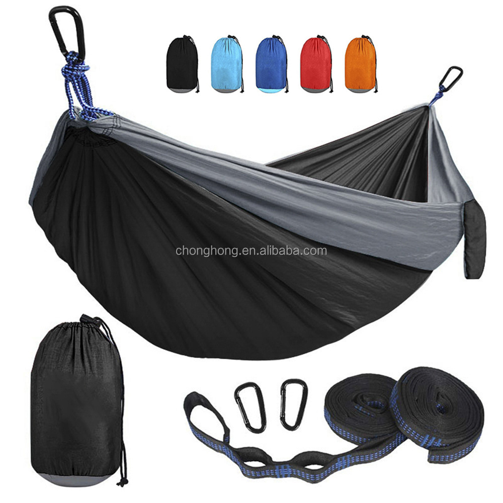 Outdoors Backpacking Survival or Travel Single & Double parachute Hammocks/camping hammock