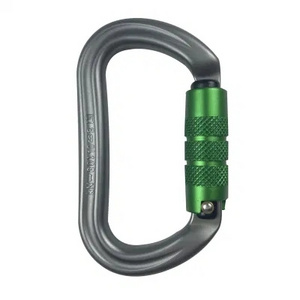 Customizable Logo High Load Bearing Safety Climbing Carabiner Hook Auto Lock 7075 Aluminum Alloy Carabiner