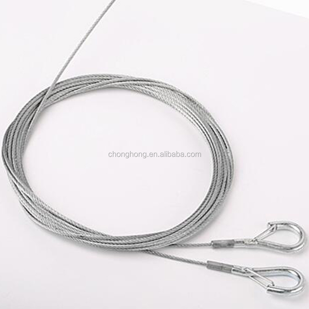 Cable Assembly 7x7 Stainless Steel Wire Rope Sling AISI304 and AISI316 Cable Lifting Slings/Endless Wire Rope Sling