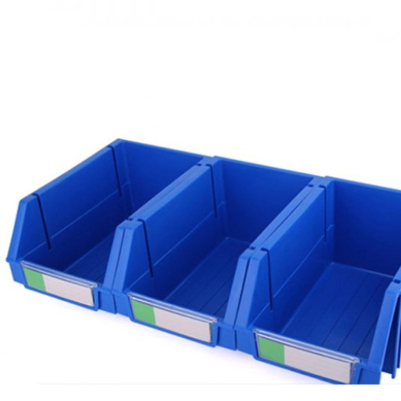 Warehouse Stackable Rectangle Multi Purpose Spares Hanging Storage Plastic Shelf Bin