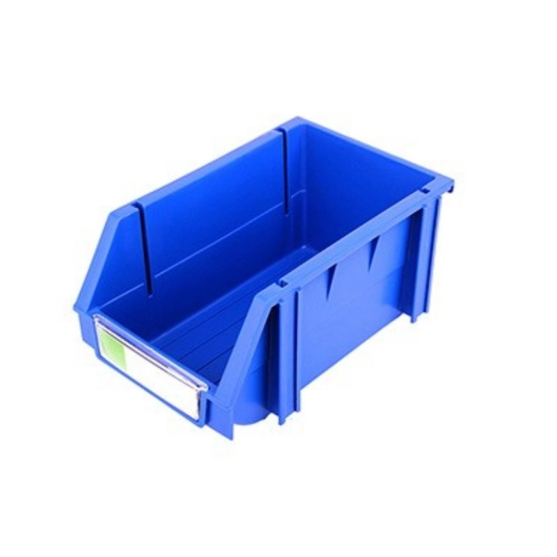 Warehouse Stackable Rectangle Multi Purpose Spares Hanging Storage Plastic Shelf Bin