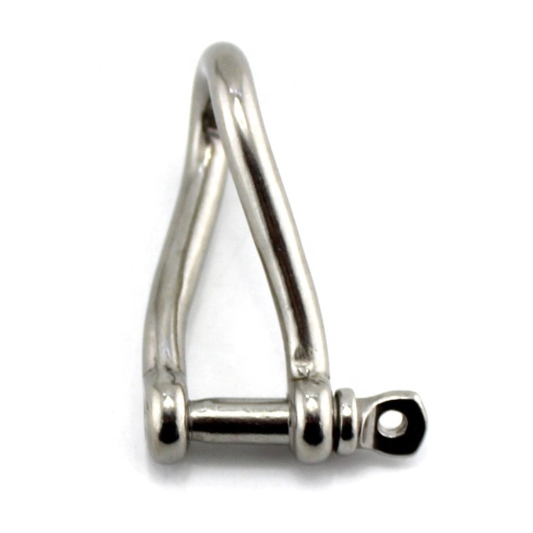 8mm Stainless steel shackle twist shackle collar pin shackle