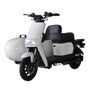 Moped Sidecar electric motorcycles powerful 2000w electric scooters citycoco for adult passenger seat side car