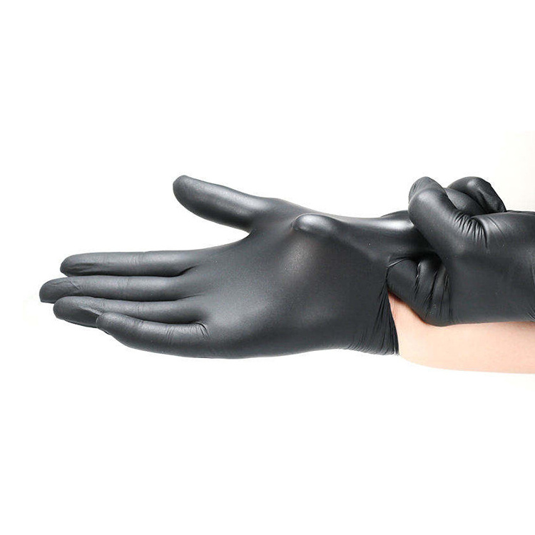 Wholesale Popular Nitrile Oil Resistant Mittens Customized Color Nitrile Gloves Manufacturer