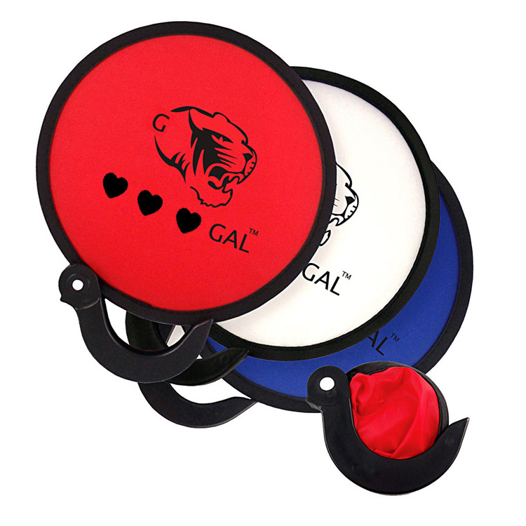 Factory Wholesale Cheap Gift Promotional Hand Held Round Hand Fan