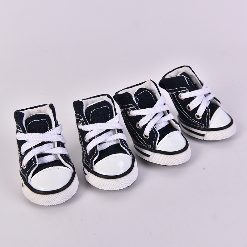 2023 new fashion pet cowboy pet shoes Converse shoes dog accessories dog shoes