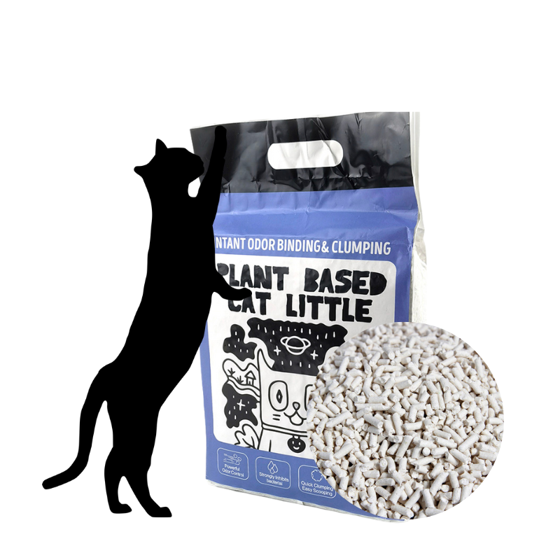 Clumping Cat Litter Odor Control 99.9% Dust Free Flushable Low Tracking Lightweight Natural Tofu Cat Litter