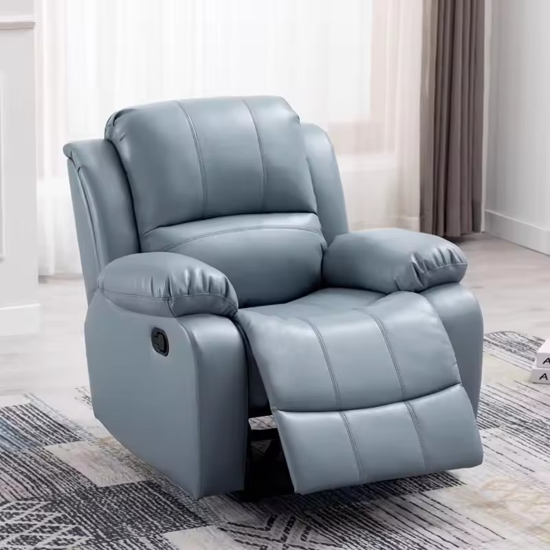 Modern Luxury Living Room Snail Chair Single Sofa with Wooden Leg Elegant Lounge Set