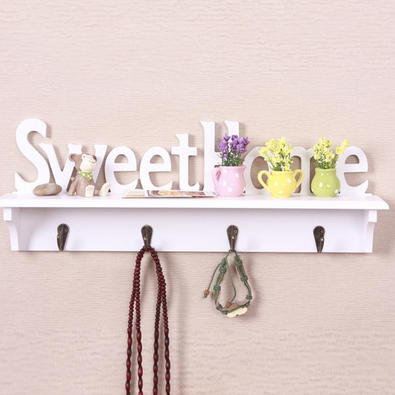 Creative Decoration Organizer Storage Rack Shelf Holder Wall Shelf Hanging for Home Bedroom